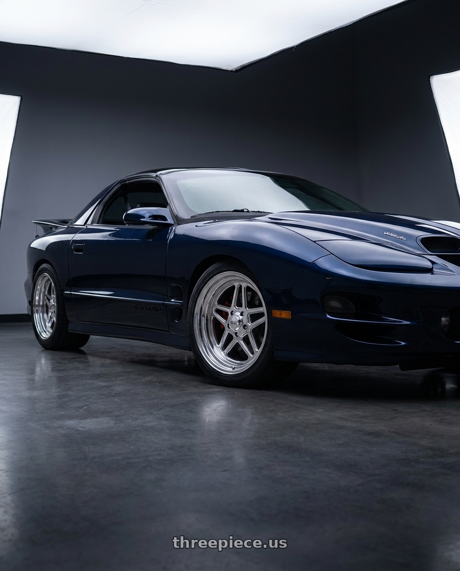 1999 pontiac trans am ws6 with American Racing Forged VF533 5x120.65 18x10 -13 Polished wheels