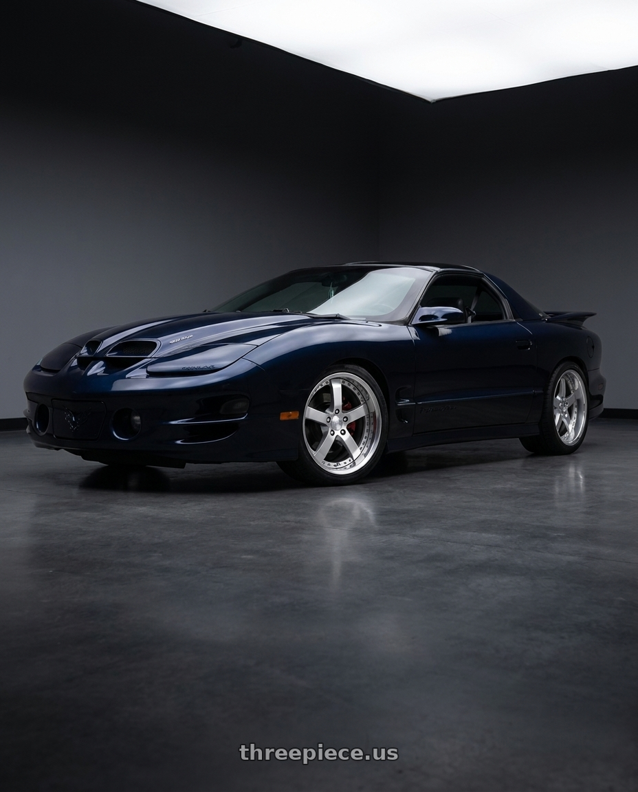 1999 pontiac trans am with Work Equip E05 5x120.65 19x10.5+59 o disk Feinheit Silver 2 wheels