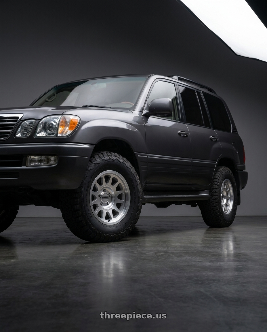 2005 Lexus Lx470 with Method MR703 Bead Grip 17x8.5 0mm Offset 6x5.5 106.25mm CB Machined/Clear Coat Wheel - MR70378560300 wheels