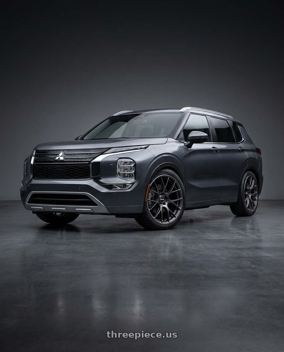 2026 mitsubishi outlander with Volk Racing G16 5x114.3 19x8.5+38 wheels
