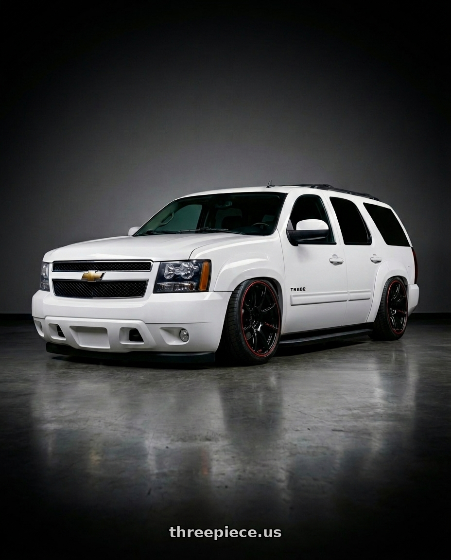 2011 Chevy Tahoe  with Gram Lights 57Trans-X Rev Limit Edition 6x139.7 20x9.5+25 wheels