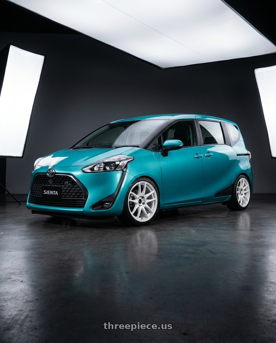 2020 toyota sienta  with Work Emotion CR Kiwami wheels
