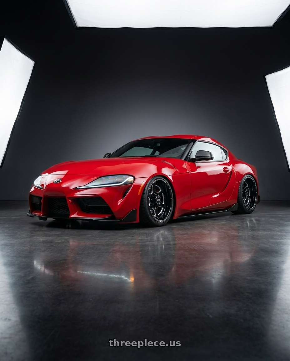 2023 Gr supra with WELD Off-Road Aragon 8x165.1 20x10 -18 Gloss Black/Milled wheels