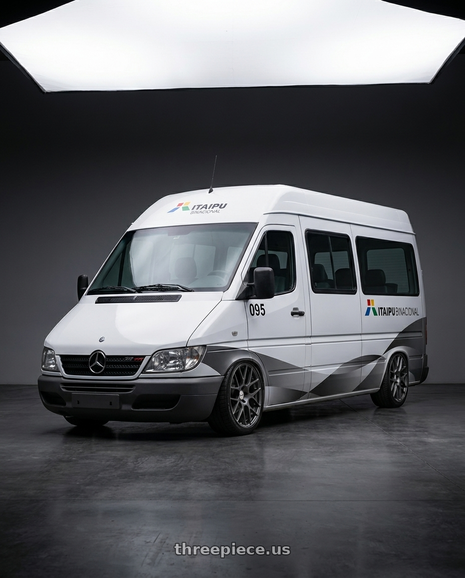 2002 mercedes benz sprinter with TSW NURBURGRING 5X114.3 17X7.5 +45 MATTE GUNMETAL wheels