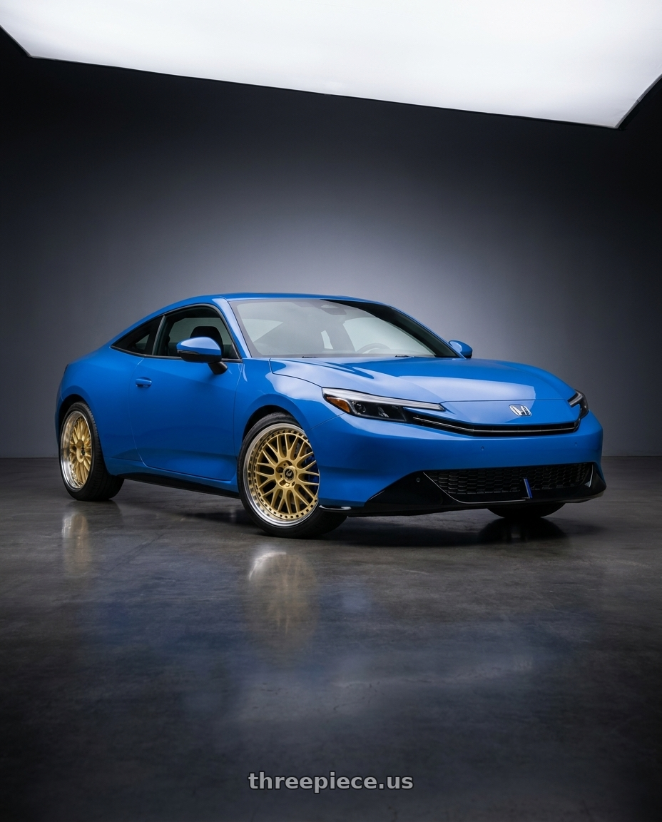 2026 hona prelude with Work Vs-Xx 5x120 18x7+4 T Disk Gold wheels