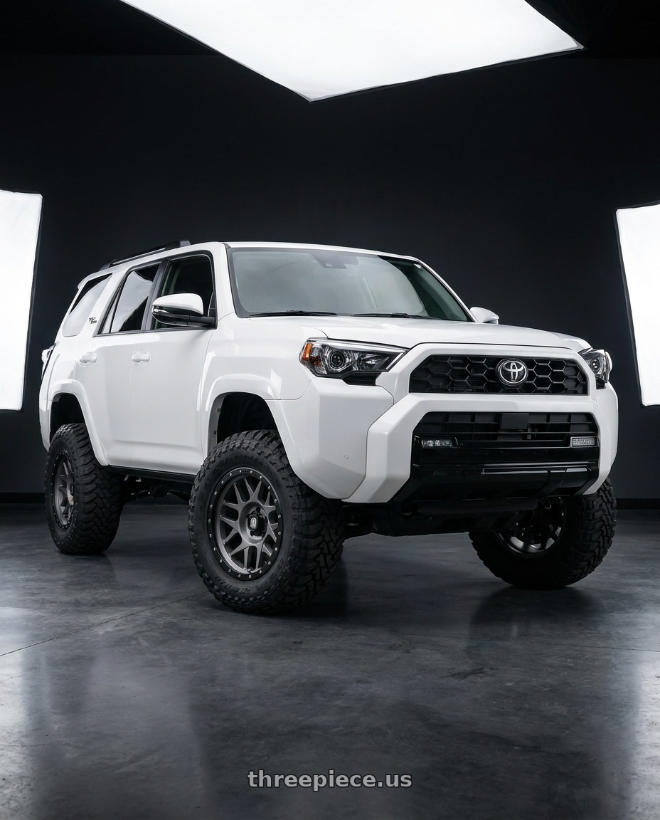 2022 Toyota 4Runner with XD XD127 BULLY 6X139.7 20X9 +0 MATTE GRAY BLACK RING wheels
