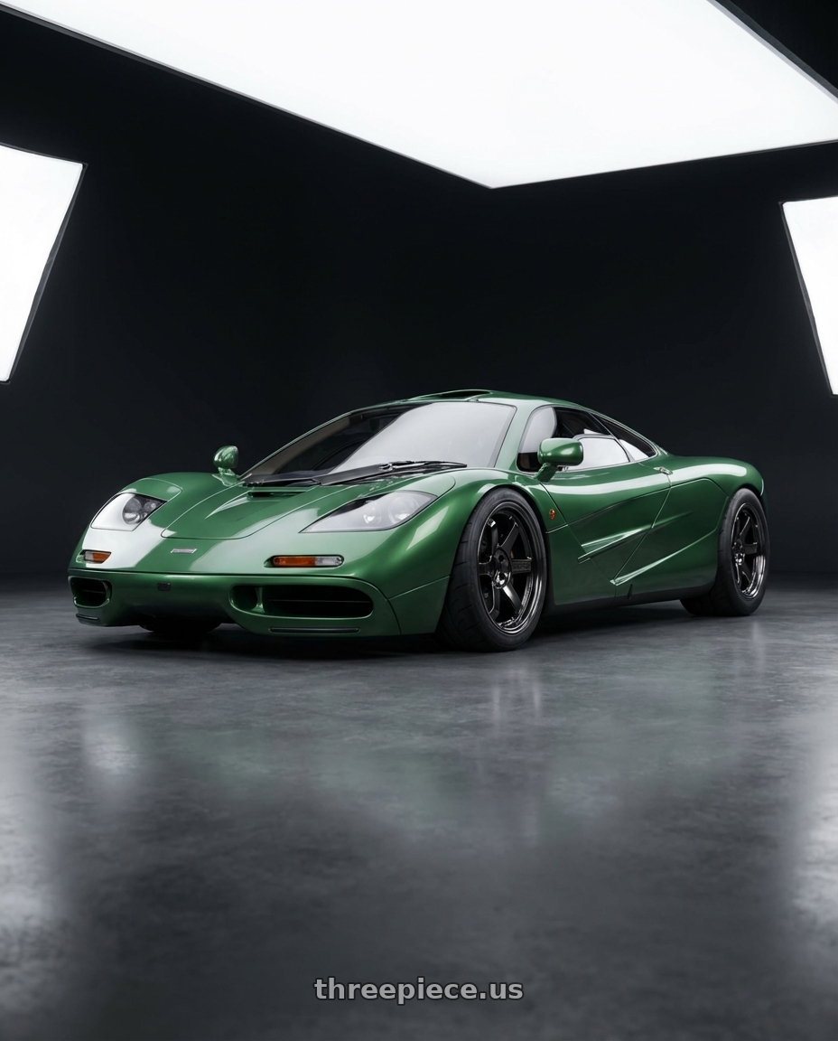 1994 McLaren F1 with Volk Racing TE37SL 5x114.3 19x10.5+12 Pressed Double Black wheels