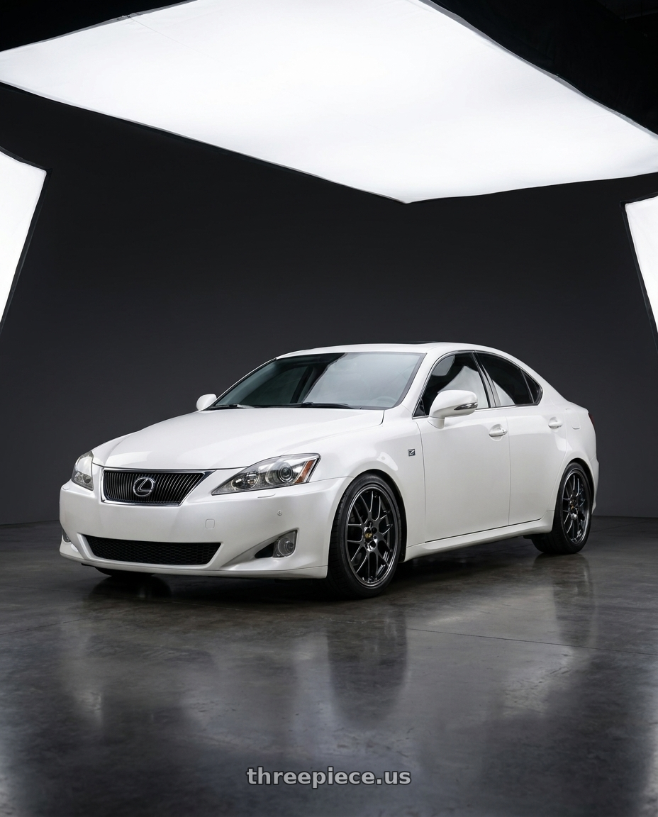 2008 Lexus 4is with Advan Racing Oni2 Progressive 5x112 20x105 32 Machining Diamond Cut 20x105 Et32 wheels