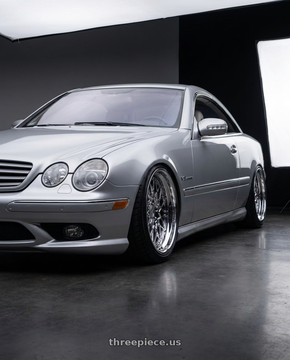 2005 Mercedes CL65 AMG with Heritage Wheel BELFORT wheels