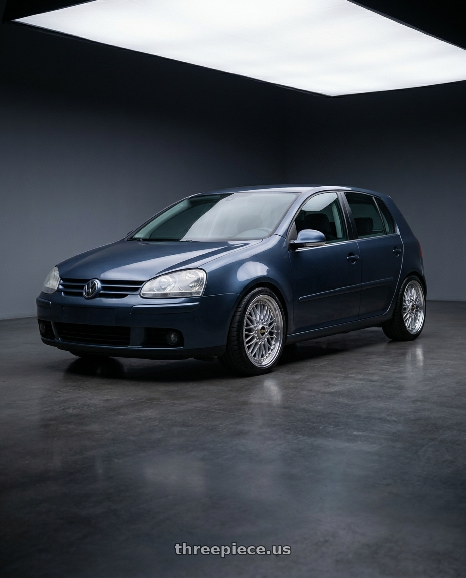 2005 Volkswagen V  with BBS Super-RS 5x112 19x9.0+42 Silver wheels