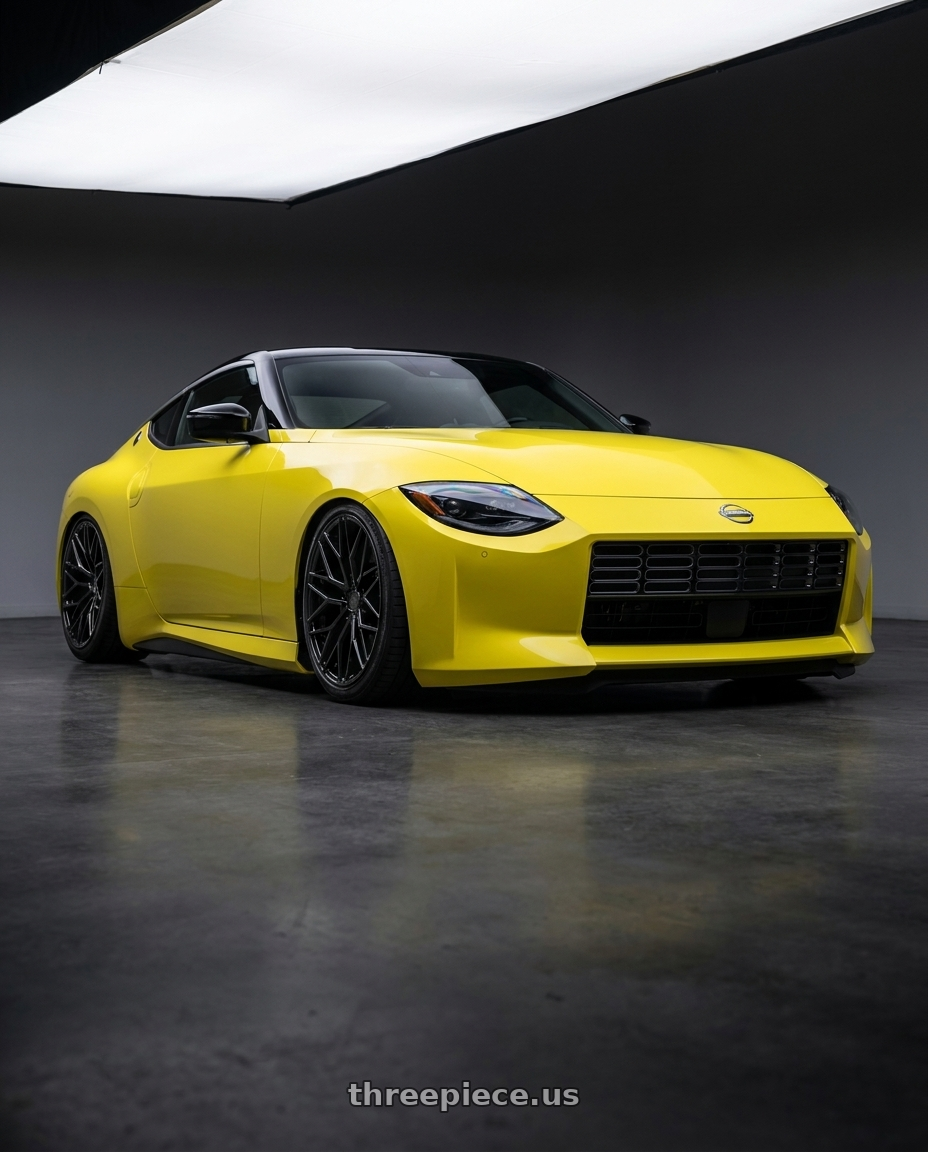 2024 Nissan Z with Avant Garde Wheels M520R 5X114.3 19x9.5 +40 Gloss Black wheels