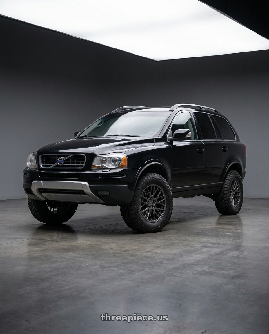2008 Volvo XC90 with ESR Wheels FORGETECH SERIES RF11 5x108 20x9 +35 Matte Graphite wheels