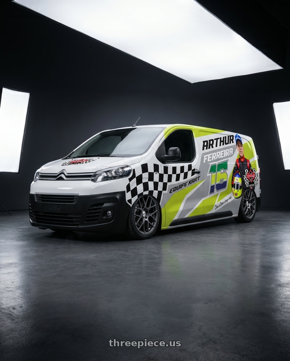 2018 citroen jumpy adesivado with TSW NURBURGRING 5X114.3 17X7.5 +45 MATTE GUNMETAL wheels