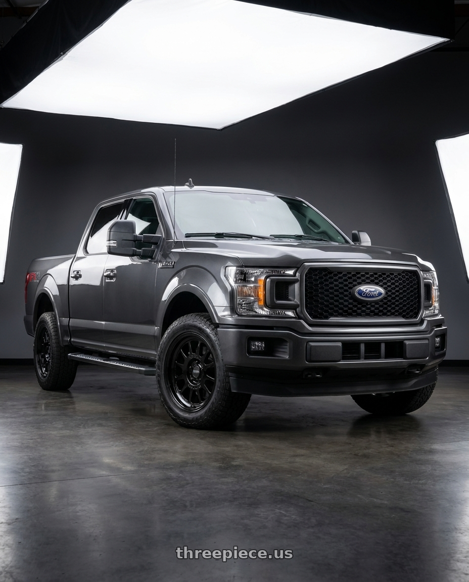 2018 Ford F-150 XLT with Method Race Wheels 318B 6X135 17x8.5 +0 GLOSS BLACK wheels