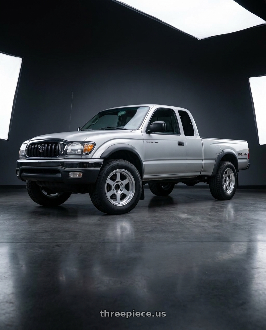 1999 toyota tacoma with Volk Racing TE37XT M-SPEC 6x139.7 17x8.5 -10 DIAMOND SILVER wheels
