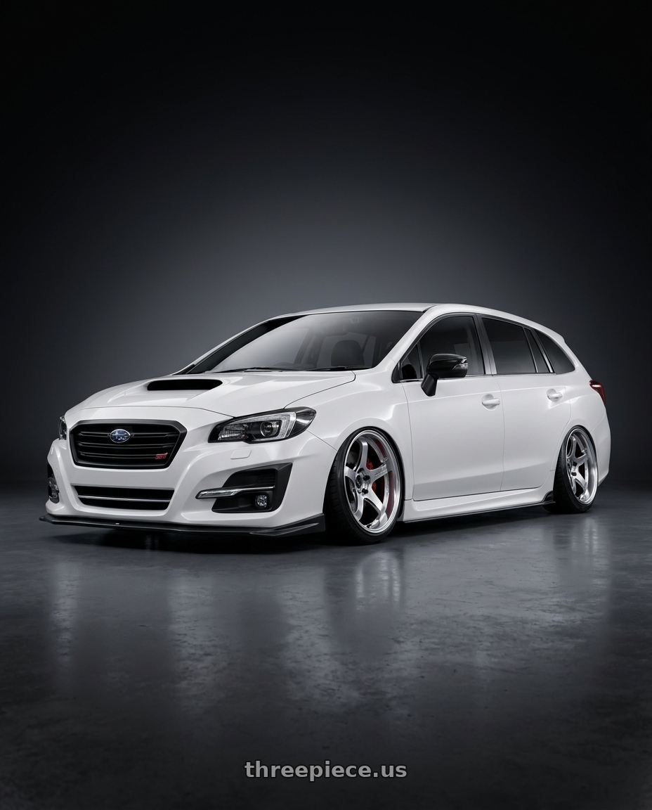  2020 Subaru levorg sti,damd type  with Advan Racing GT BEYOND-R 5x114.3 18x9.0 +25 MACHINING & DIAMOND CUTTING wheels