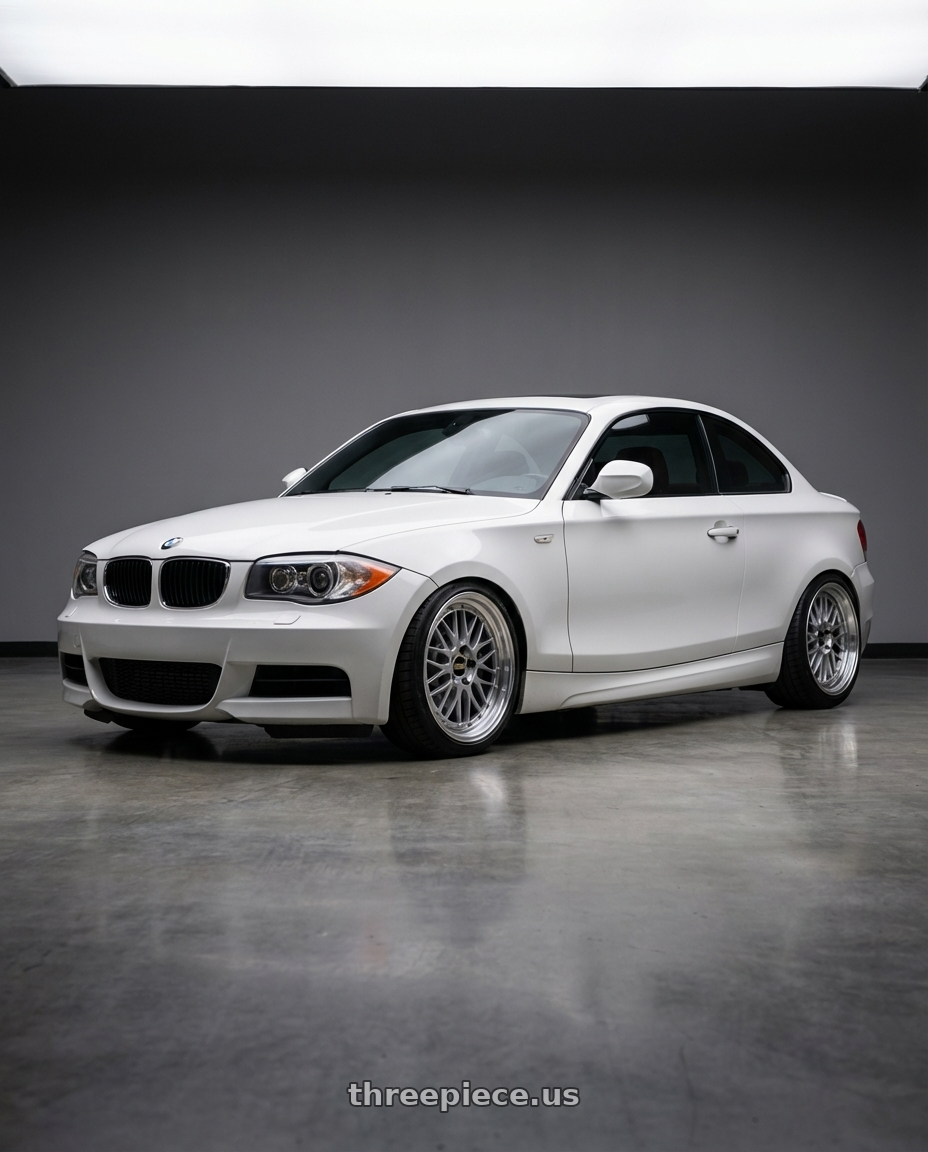 2012 bmw 135i m-sport  with BBS LM 5x120 19x10.0+37 Diamond Silver wheels
