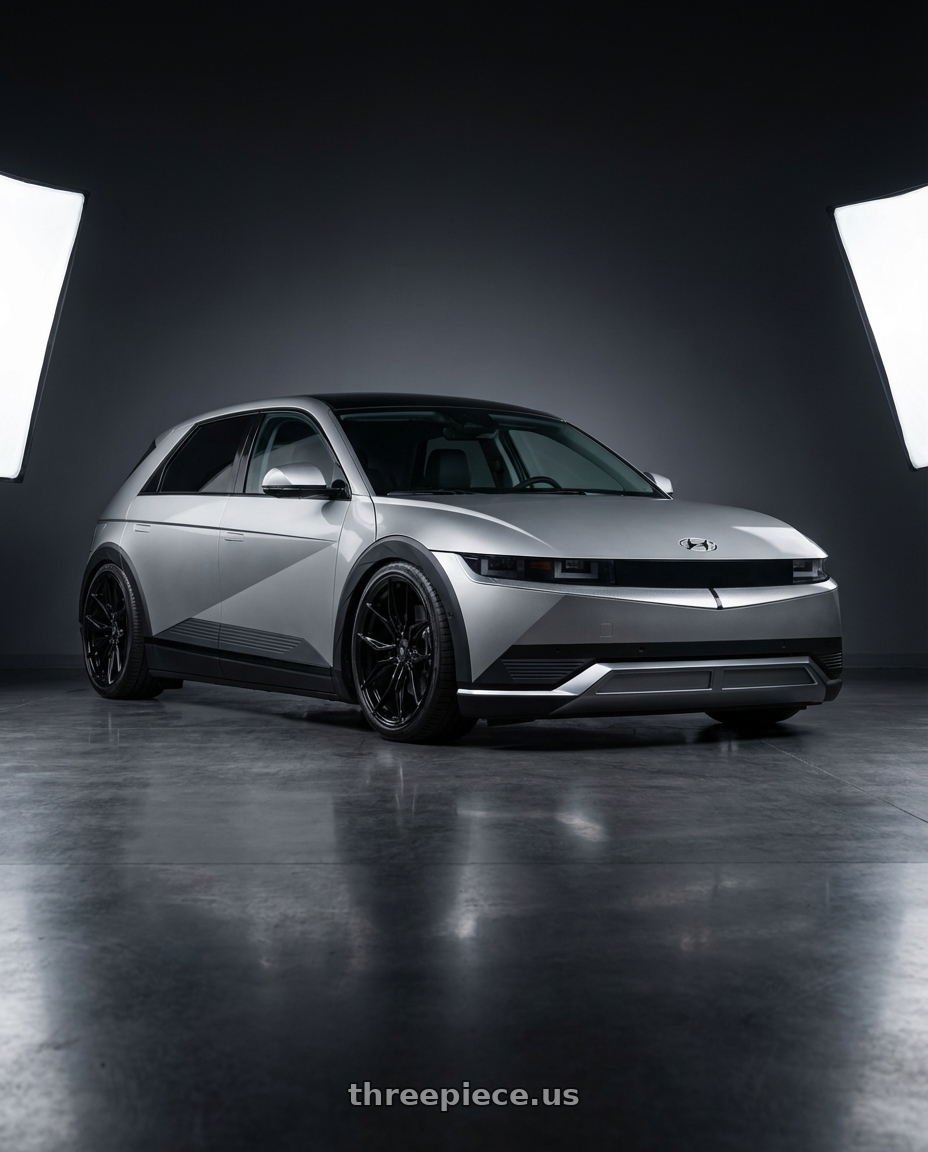 2024 Hyundai Ioniq 5 N with Vossen x Novitec NF11 21x10 - 5x114.3 BP - ET32 - Gloss Black Ferrari 812 Superfast/GTS Front Wheel - F-AFP-561-F01-C25 wheels