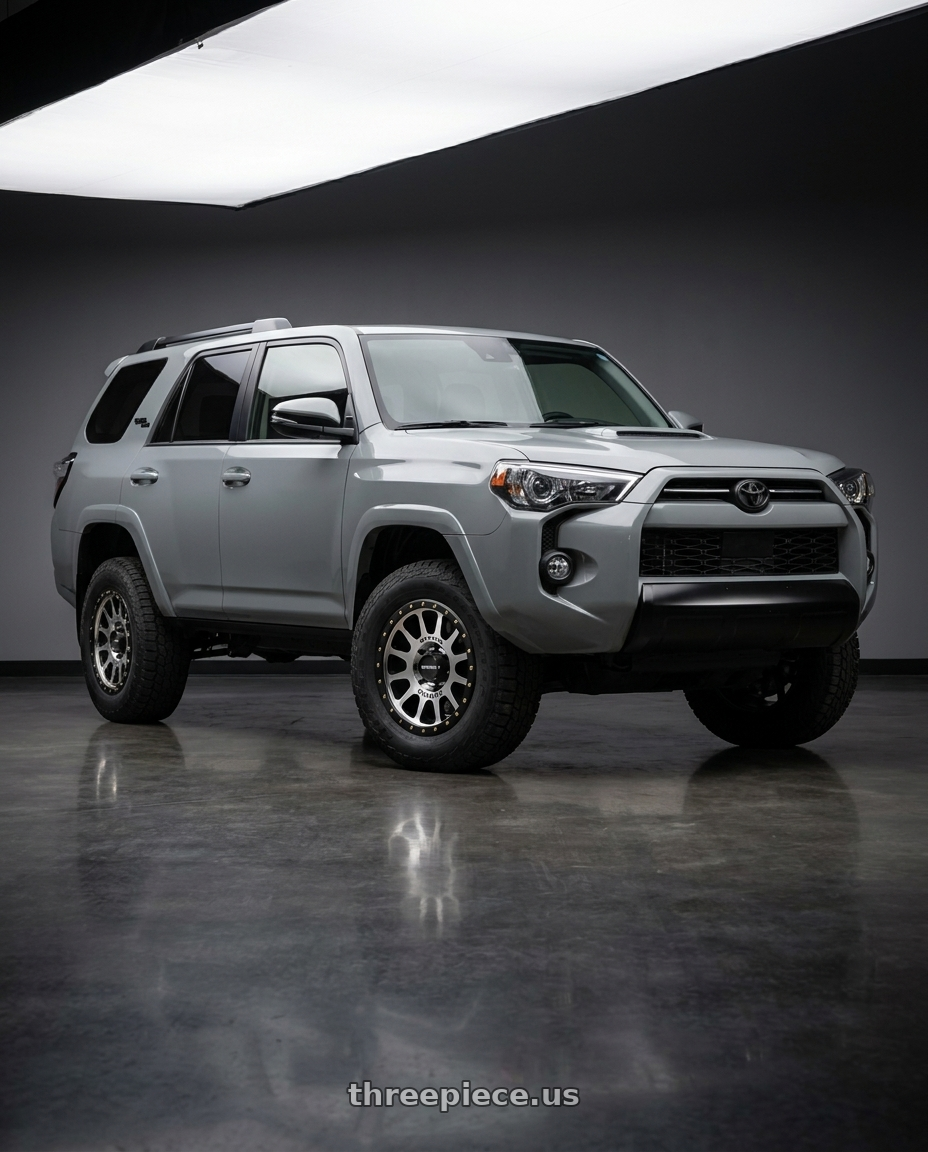 2021 Toyota 4Runner Venture with Method Race Wheels 305MB NV 6x139.7 17x8.5 +0 MACHINED - MATTE BLACK LIP wheels