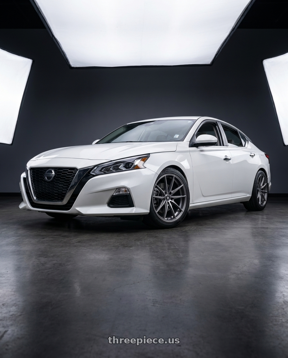 2021 Nissan Altima SV with Konig Oversteer 5x114.3 18x8+35 Opal wheels