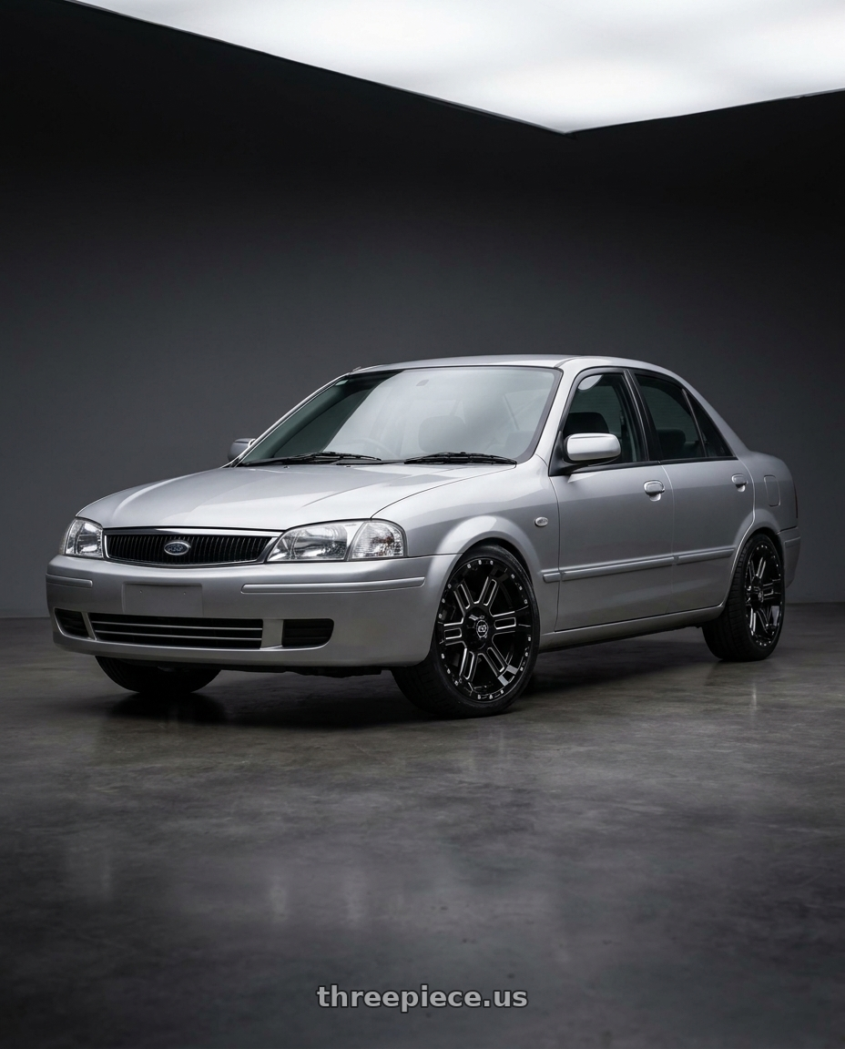 2005 Ford Tierra with Enkei Commander 5x127 18x8.5+20 Black Machined wheels
