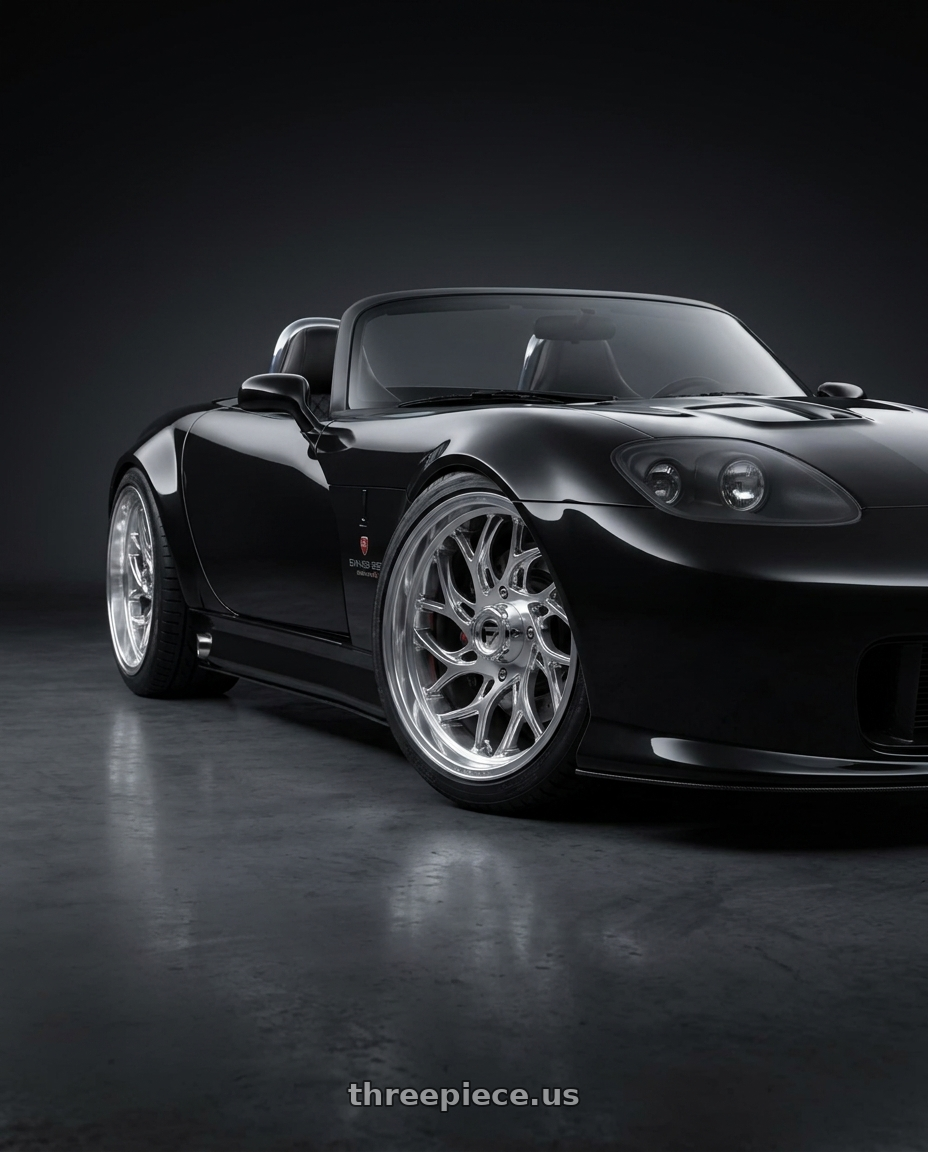 2013 Bravado Banshee 900R with Fuel UTV D204 RUNNER 4X137 22X7 +0 POLISHED wheels