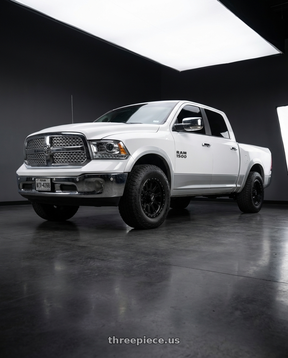 2016 dodge ram  with Method Race Wheels 605B NV 8X170 20x9 -12 MATTE BLACK wheels