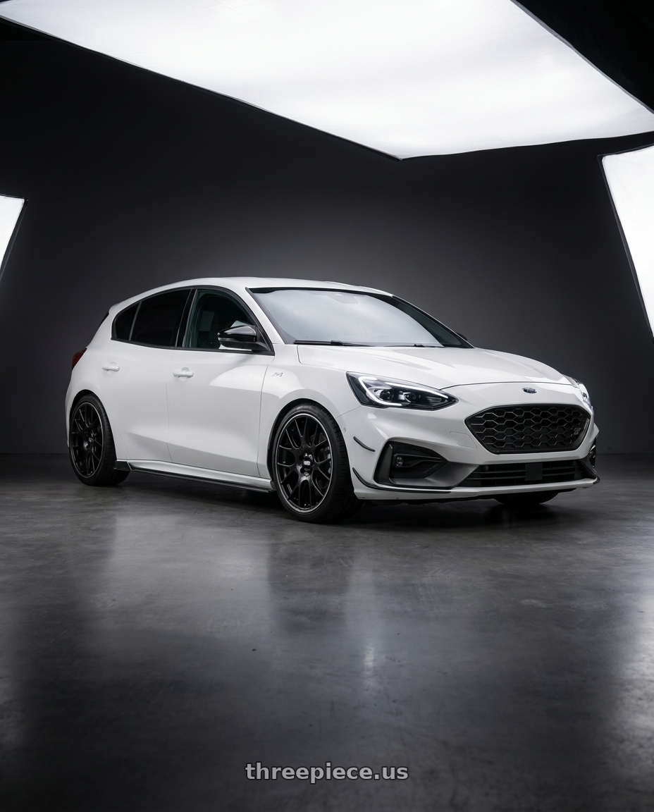 2022 Focus Lommel x with BBS CH-R 5x130 19x11 +56 Satin Black Polished Rim Protector wheels