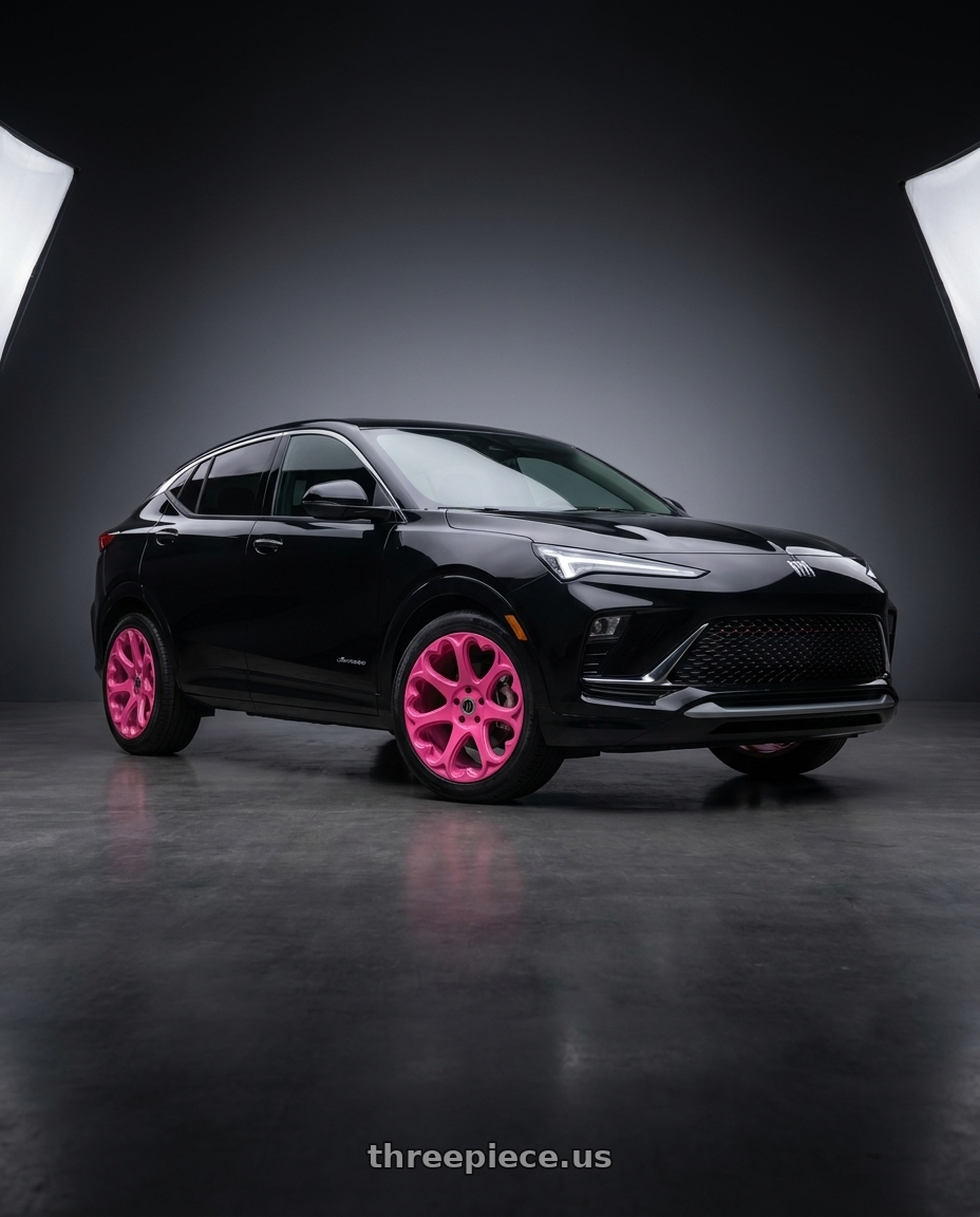 2026 Buick envista with Heritage Wheel Kokoro MonoC 5x115 18x8.5+35 Pink wheels