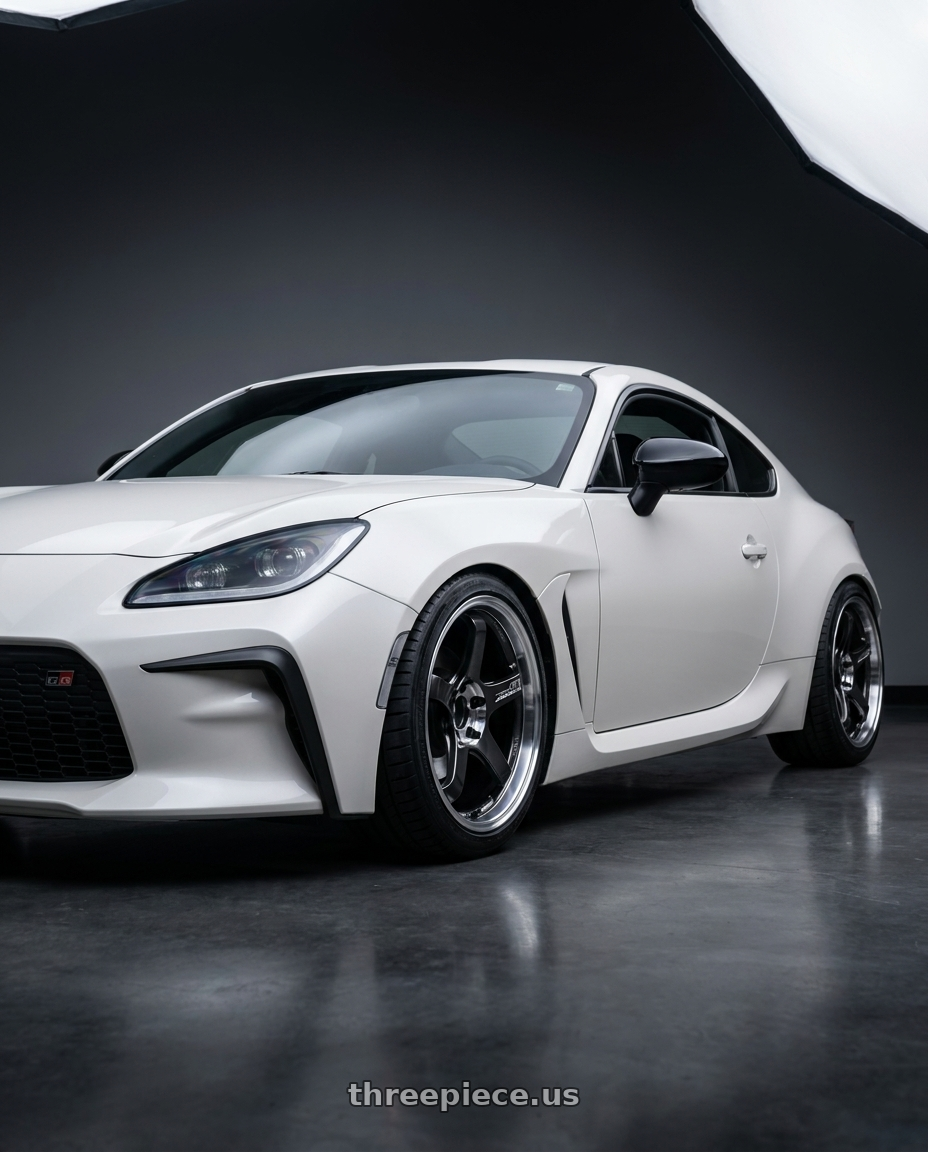 2025 Toyota GR86 with Advan Racing GT BEYOND-R 5x100 18x9.5 +45 DIAMOND CUT & DARK PLATINUM BLACK wheels