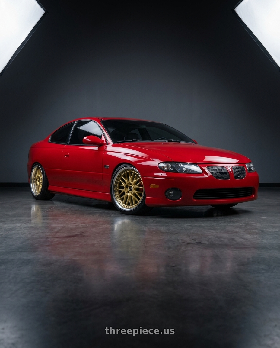 2004 Pontiac gto with Work Vs-Xx 5x120 19x8.5+40 R Disk Light Grey Silver wheels