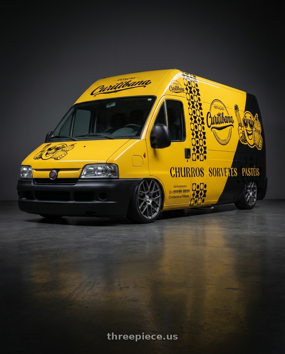 fiat ducato maxicargo 2016 with TSW NURBURGRING 5X114.3 17X7.5 +45 MATTE GUNMETAL wheels