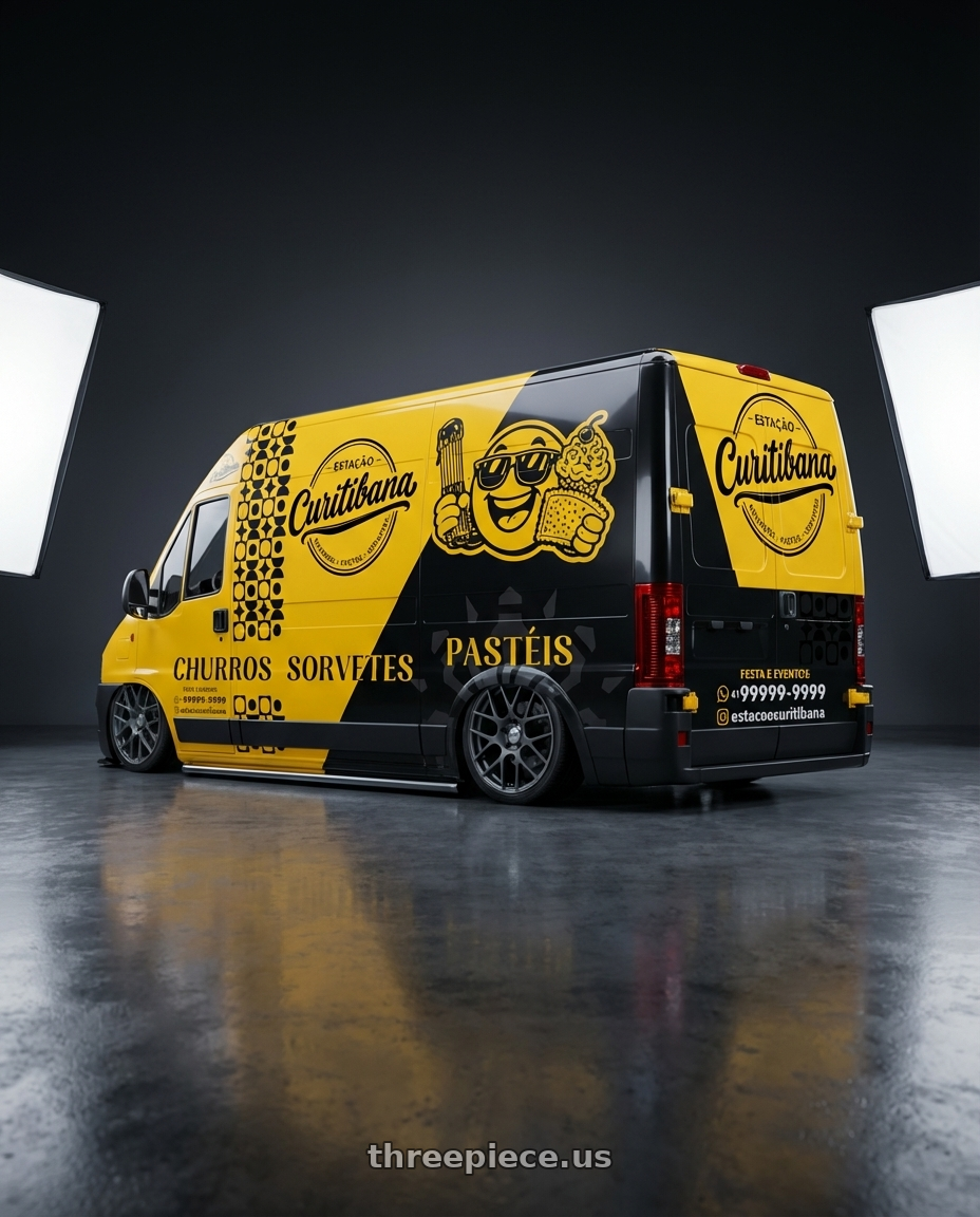 fiat ducato maxicargo 2016 with TSW NURBURGRING 5X114.3 17X7.5 +45 MATTE GUNMETAL wheels rear three quarter view slight stretch tires