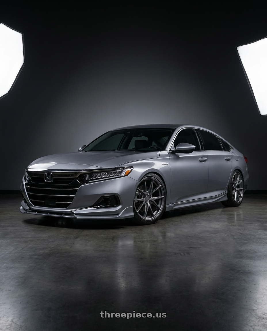 2022 Honda Accord Touring with Niche 1PC M116 MISANO 5X120 20X9 +35 MATTE GUN METAL wheels