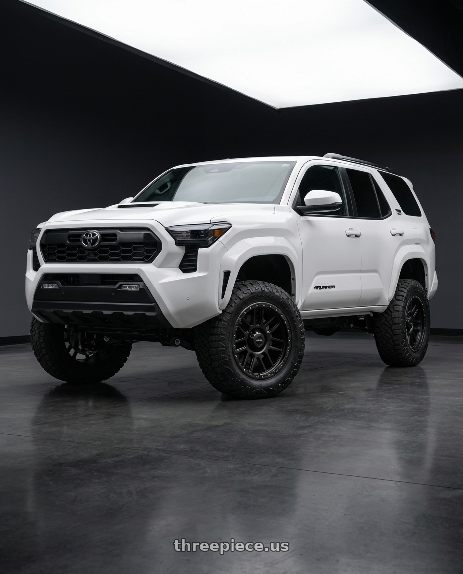 2022 Toyota 4Runner with Vision Off-Road 111 Nemesis 6x139.7 20x9+10 Matte Black wheels
