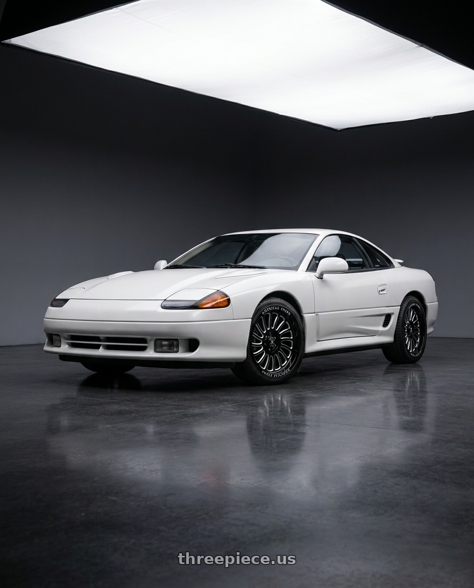 1992 dodge stealth with American Force AC004 Vulcan 6X135 22X10 -18 GLOSS BLACK MILLED wheels