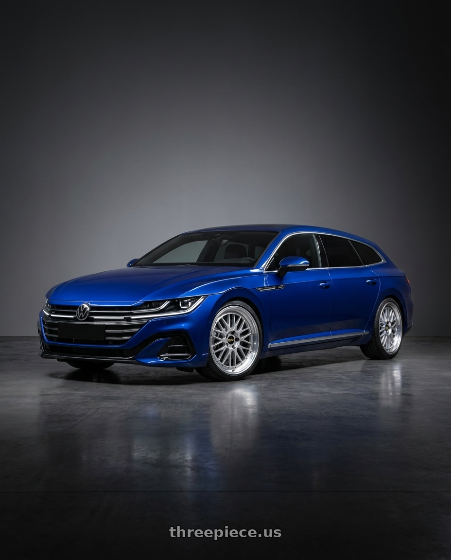 2023 VW ARTEON with BBS LM 5x112 20x8.5+38 Diamond Silver wheels
