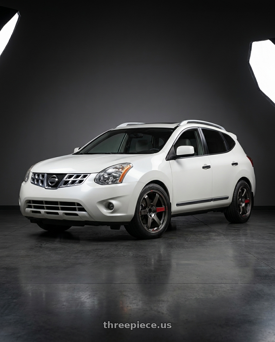 2006 nissan rogue with Volk Racing TE37 Saga SL 5x114.3 18x8.5+45 Pressed Graphite wheels