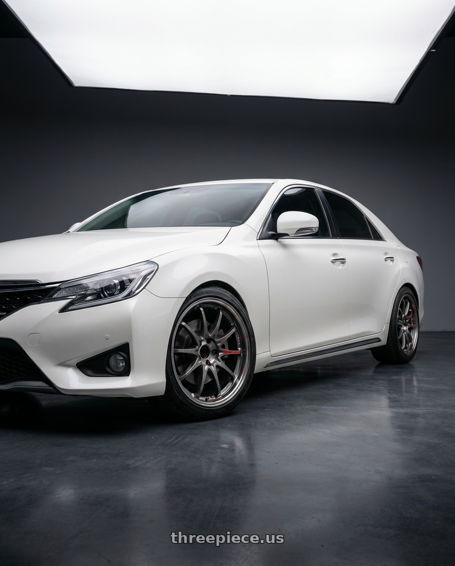 2014 Toyot Reiz with Volk Racing CE28SL 5x114.3 18x8.5+45 wheels