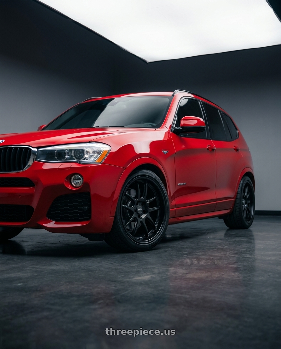 2017 x3 Msport  with ESR Wheels APEX SERIES AP8 5x114.3 18x8.5 +30 Matte Black wheels