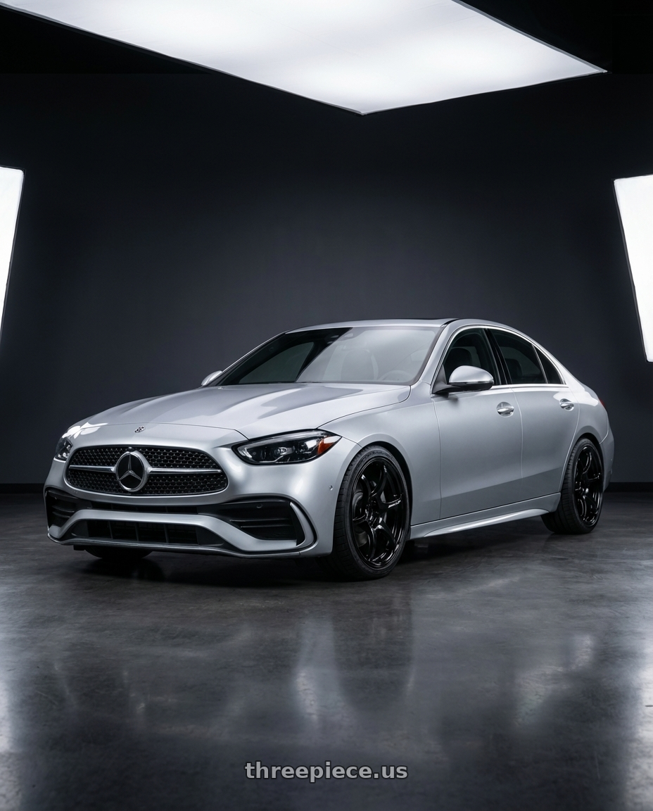 2022 Mercedes-Benz C-Class W206 with Advan RGIII 5x112 19x8.5+45 Gloss Black wheels