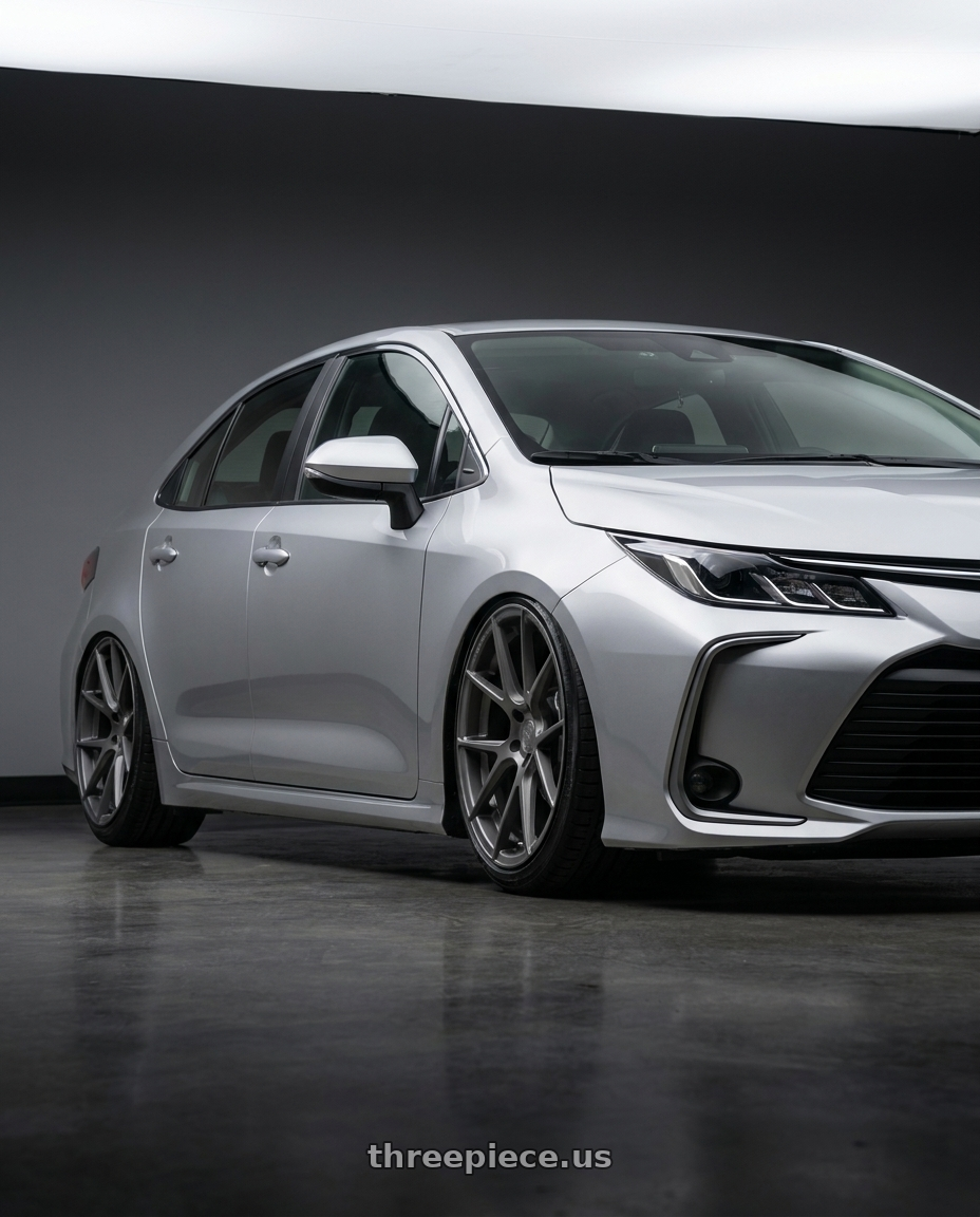 2022 Eg Toyota Altis with Avant Garde Wheels M510 5X130 19x11 +52 Dolphin Grey wheels