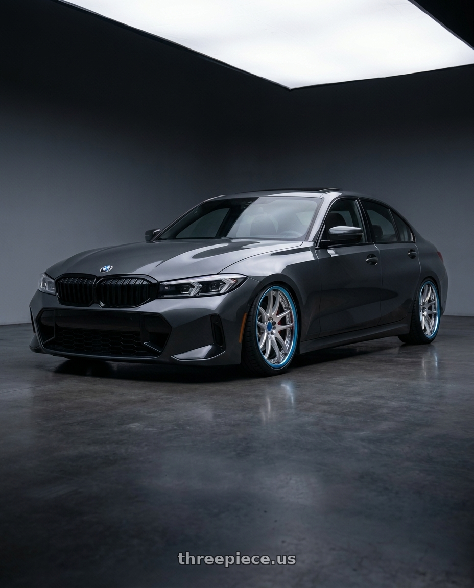 2026 bmw g20 330i with Work Emotion CR 3P wheels