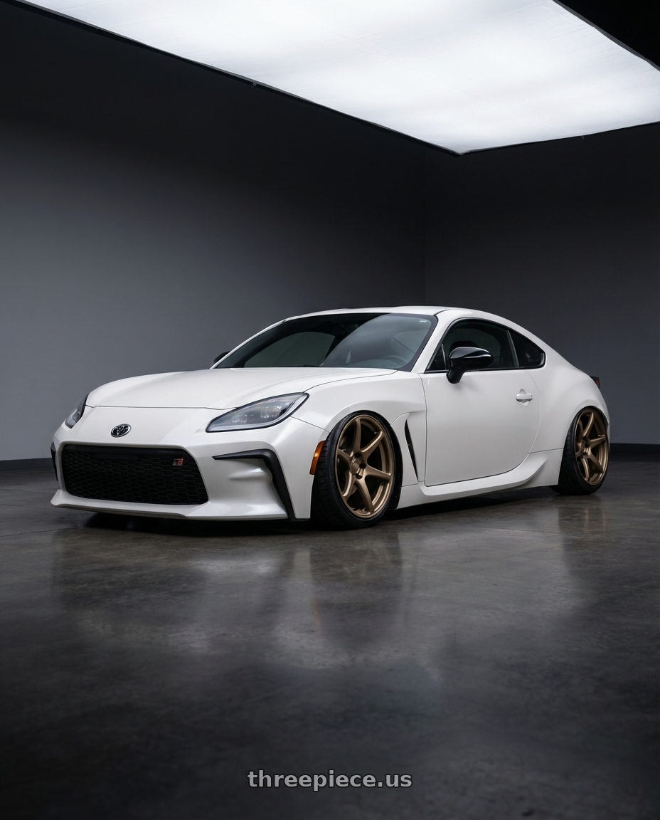 2016 Scion FR-S with Kansei K11B Tandem 5X100 18x8.5 35 Bronze wheels