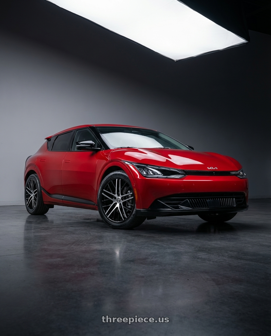 2024 kia ev6 with CAPRI LUXURY C0104 5x120 20x9+35 POLISH/BLACK wheels