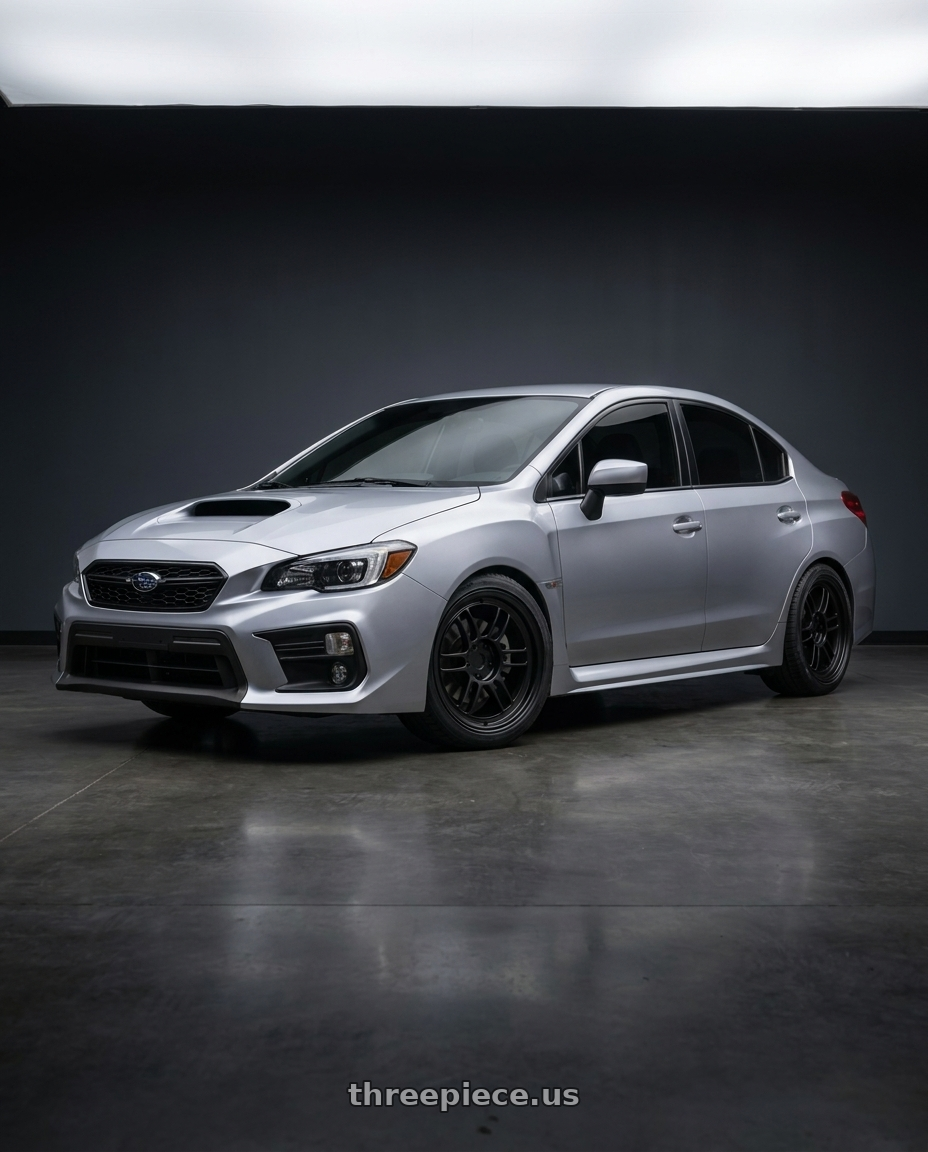 2018  SUBARU  WRX with Enkei RPF1 5x114.3 18x8.5+30 Matte Black wheels
