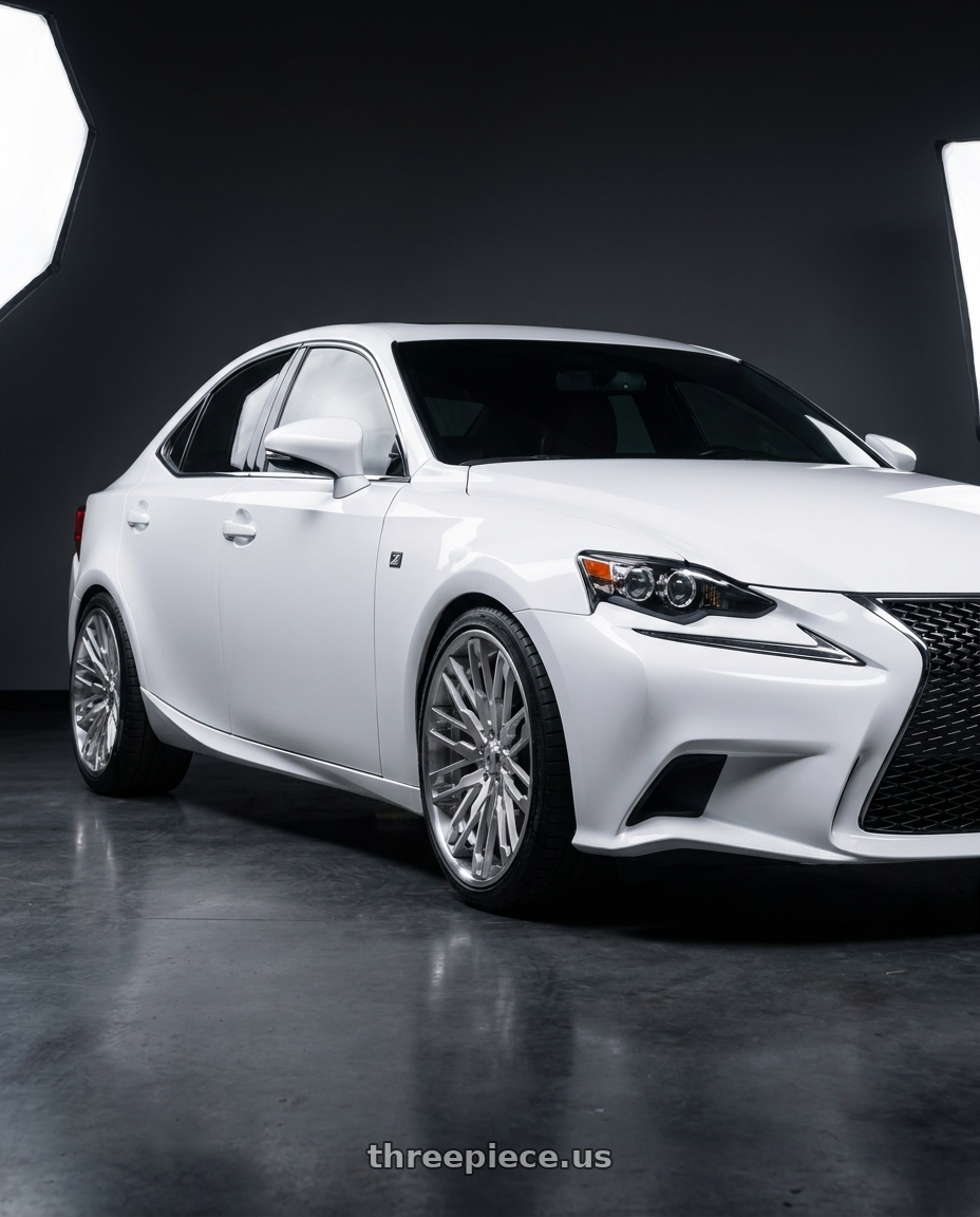 2014 lexus jdj with Asanti Forged 871 5x112 22x9 +24 BRUSHED wheels