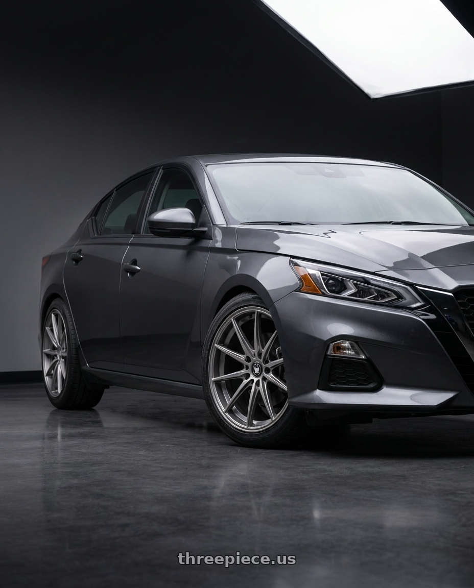2021 Nissan Altima SV with Konig Oversteer 5x114.3 18x8+45 Opal wheels