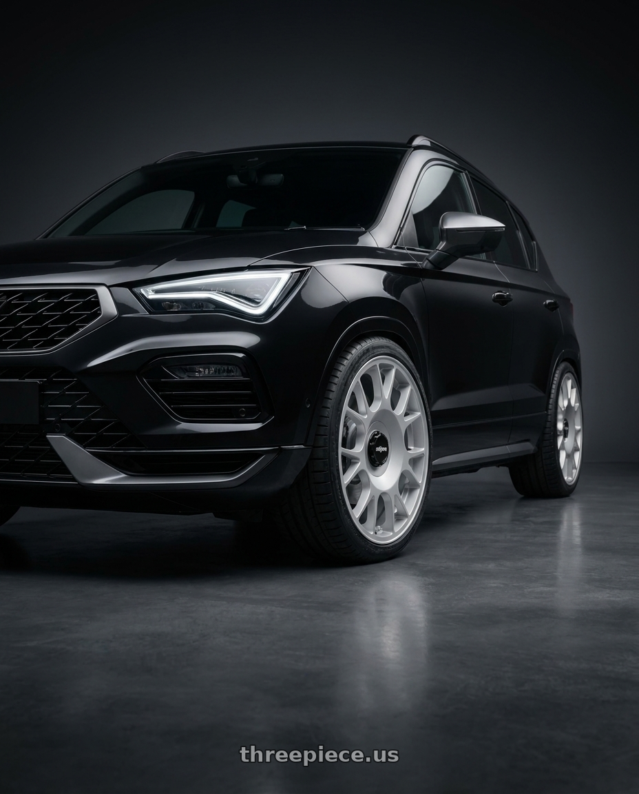 2024 CUPRA Ateca with Rotiform 1PC R188 TUF-R 5X112/5X114.3 19X8.5 +45 SILVER wheels