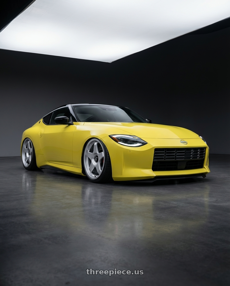 2024 Nissan Z with fifteen52 CHICANE 5x114.3 / 5x120 19x8.5 +35 SPEED SILVER (GLOSS SILVER) wheels